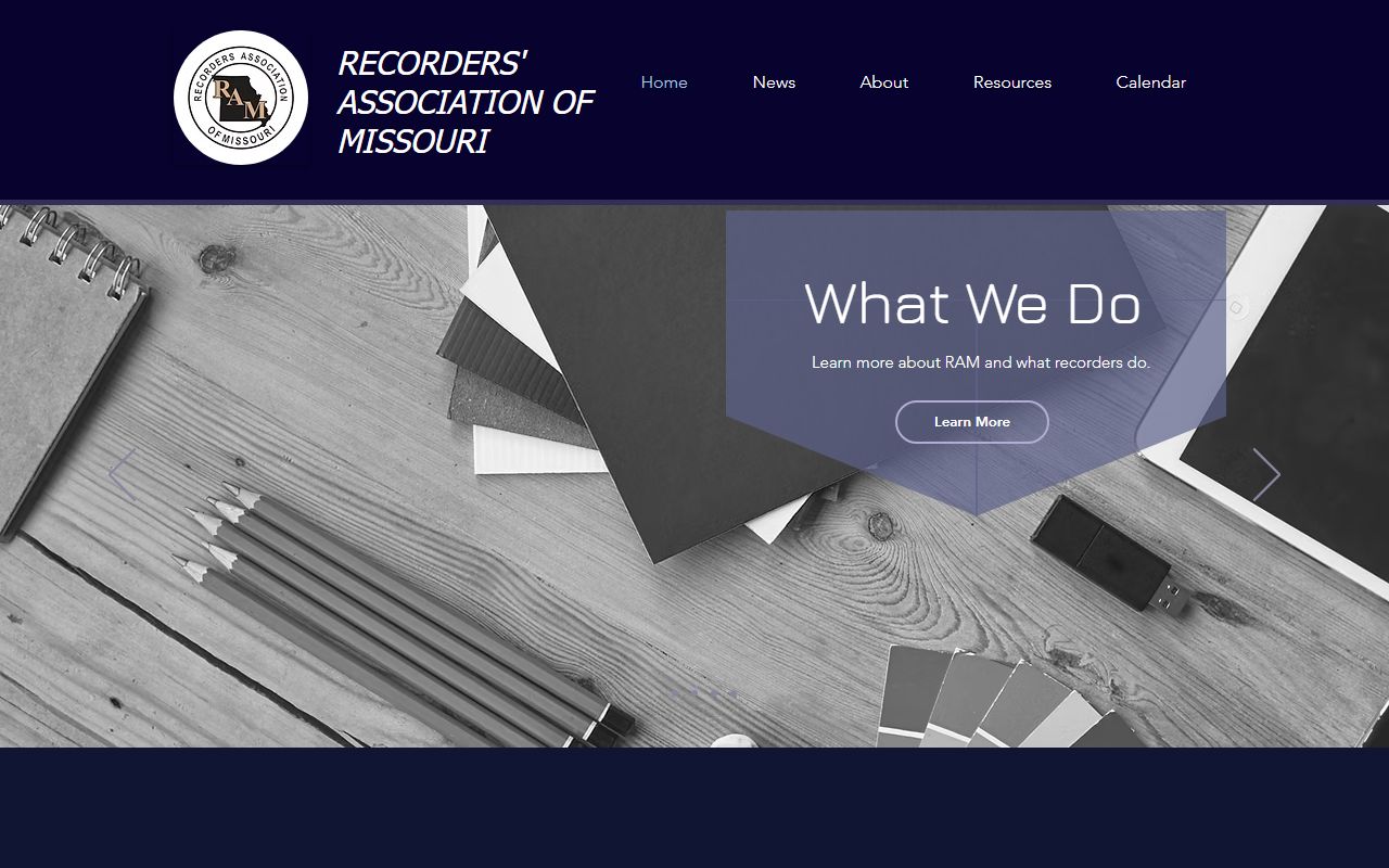 Missouri Recorders Association directory for county land and property records